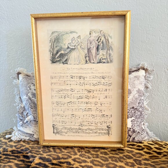 Vintage Framed Music Print - Picture 12 of 14